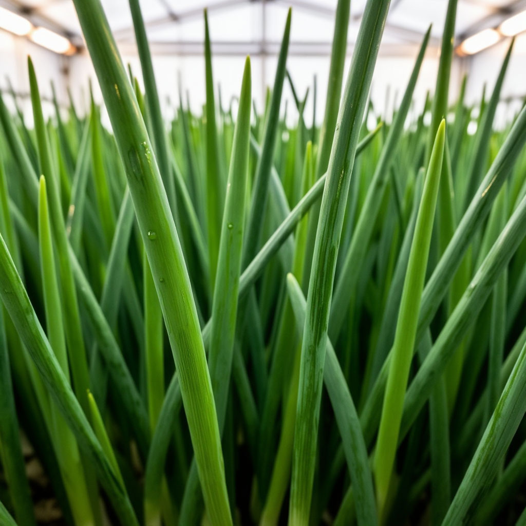 Лук севок выгонка на зелень