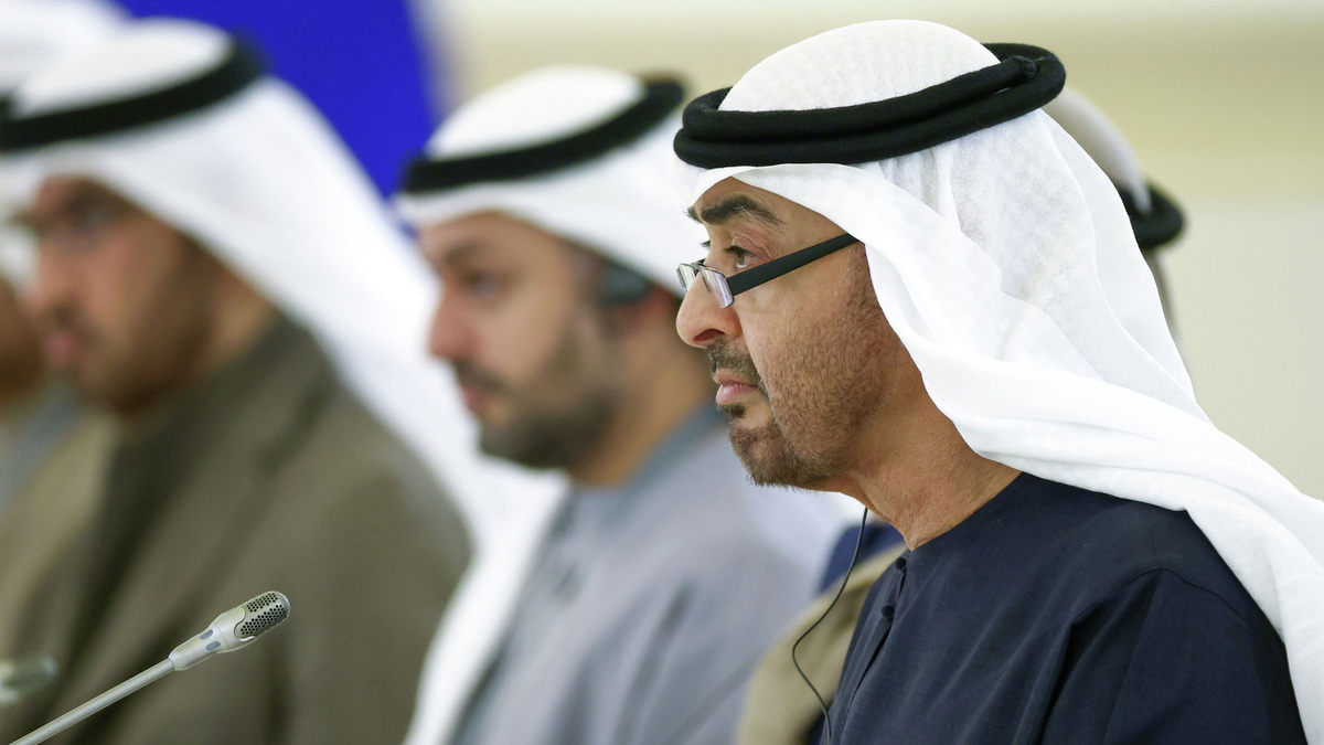    Президент ОАЭ Мухаммед Бен Заид Аль Нахайян РИА