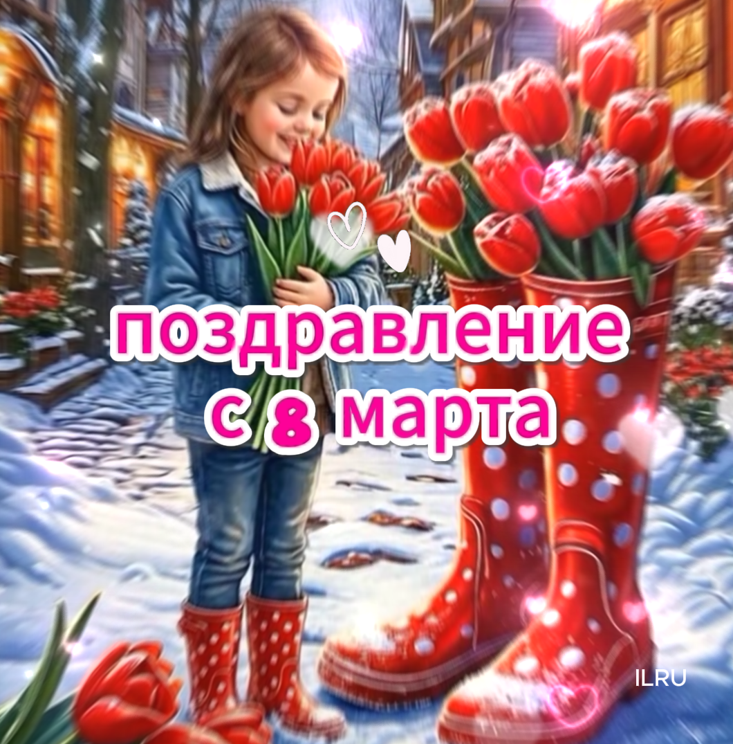 поздравление с 8 марта