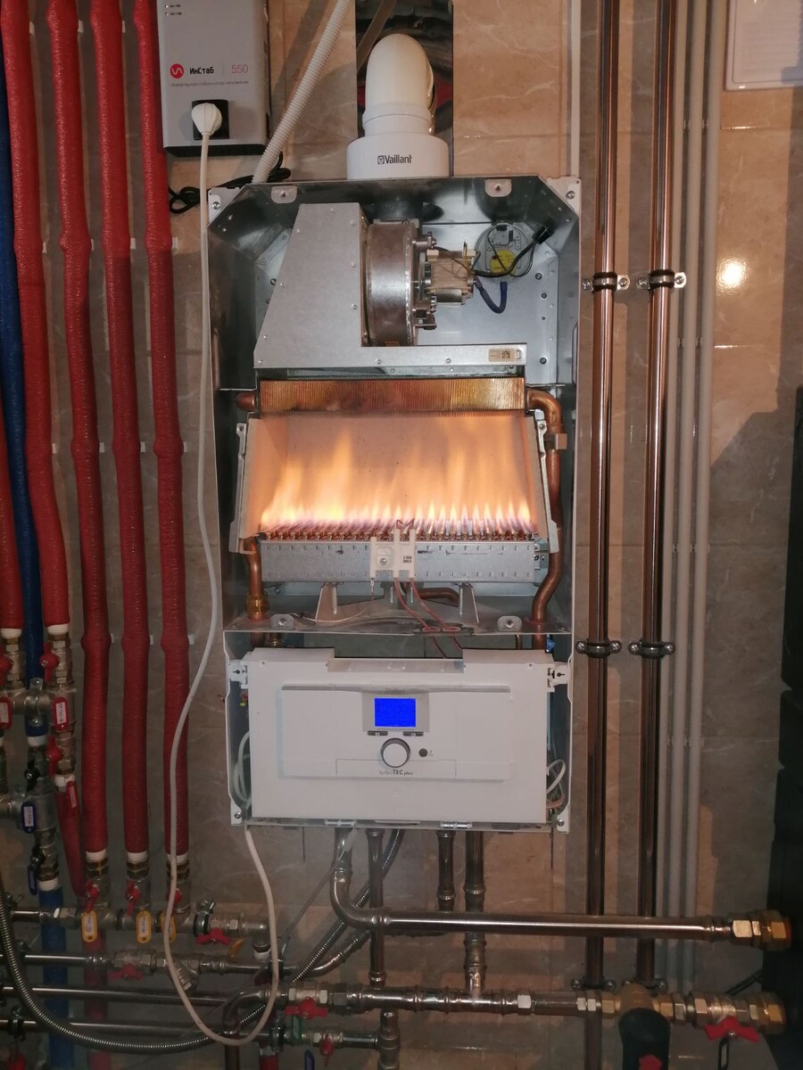 Диагностика работы горелки котла