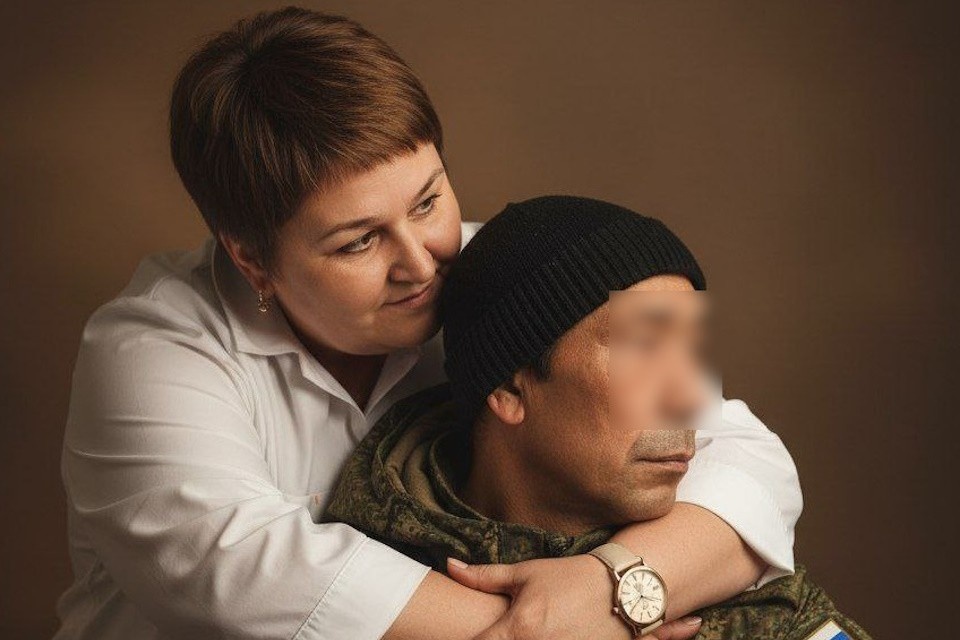    Виктор ушел на СВО добровольцем по зову сердца Фото: предоставлено Галиной Коялхот