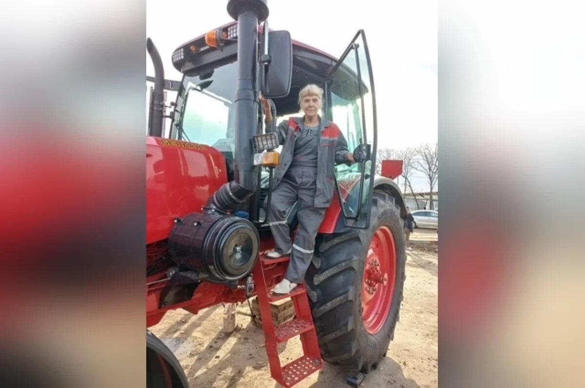    Татьяна Викторовна всю жизнь проработала трактористкой.