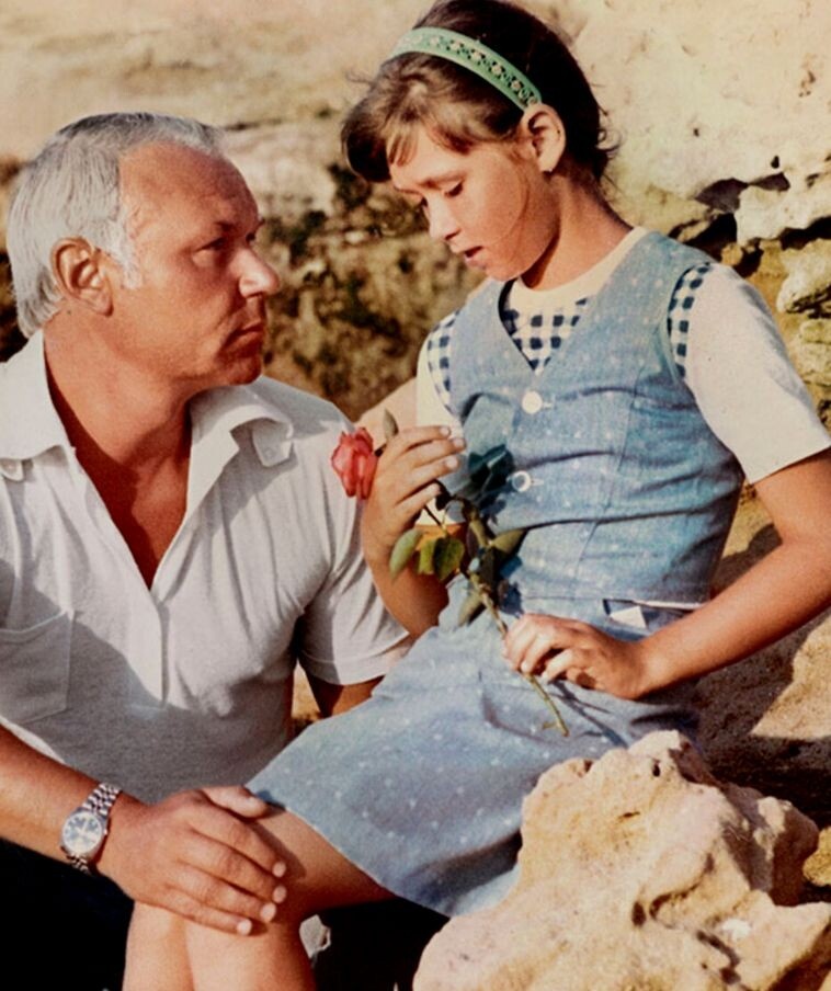    Леонид Неведомский с дочерью Полиной