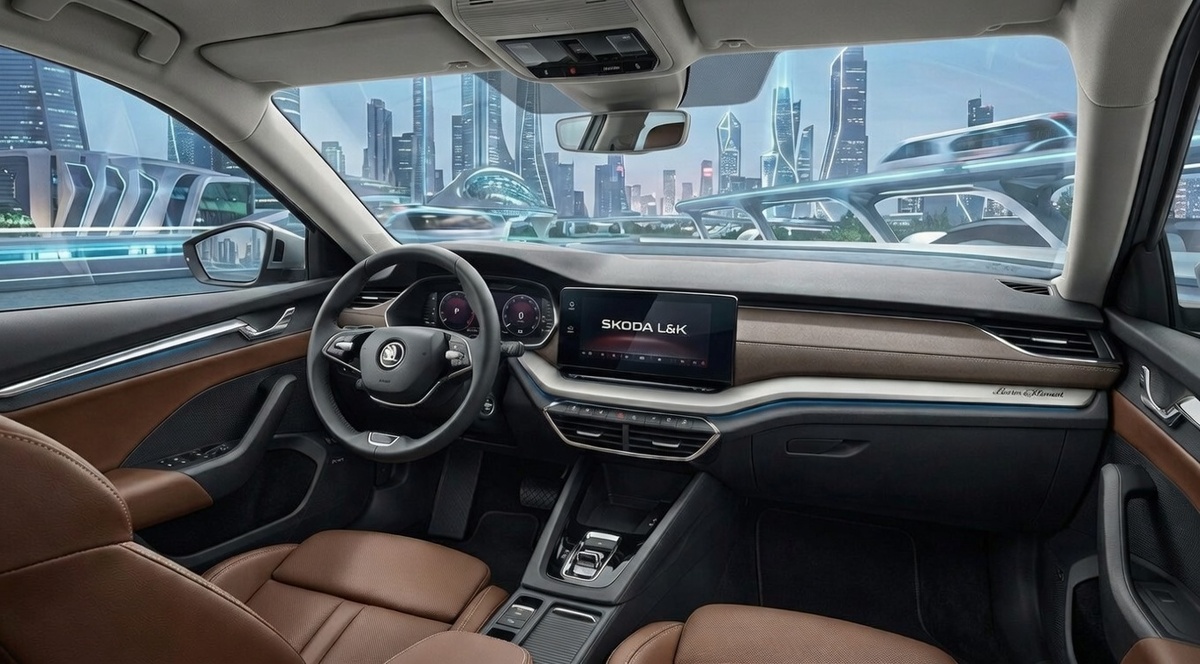 Skoda Octavia (A8) - Салон в максимальной комплектации