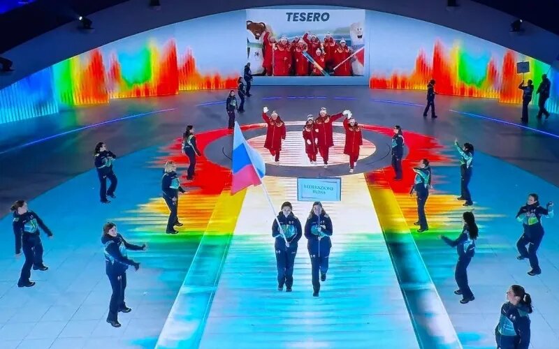 Российская делегация на церемонии открытия Паралимпийских игр-2026
Фото:
Паралимпийский комитет России