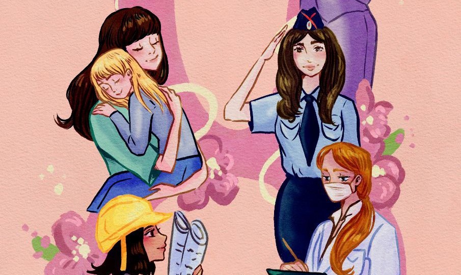 Дорогие девушки, с 8 марта