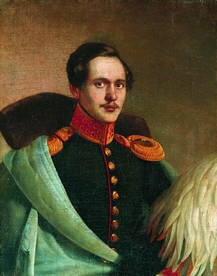 Филипп Будкин. Портрет Михаила Лермонтова, 1834 г