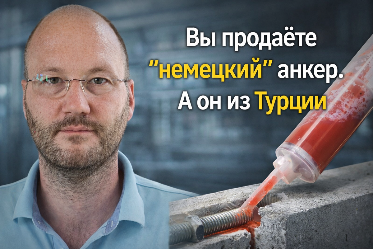 продажи и химический анкер