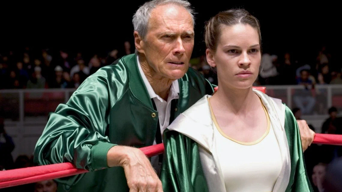 Вспоминаем фильмы прошлых лет с самым неожиданным и мрачным финалом. Кадр из фильма "Малышка на миллион". Реж. Клинт Иствуд