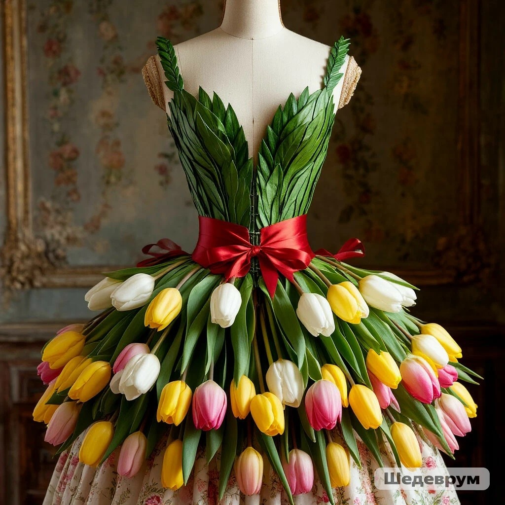 Вот бы такое платье в жизни увидеть🔥