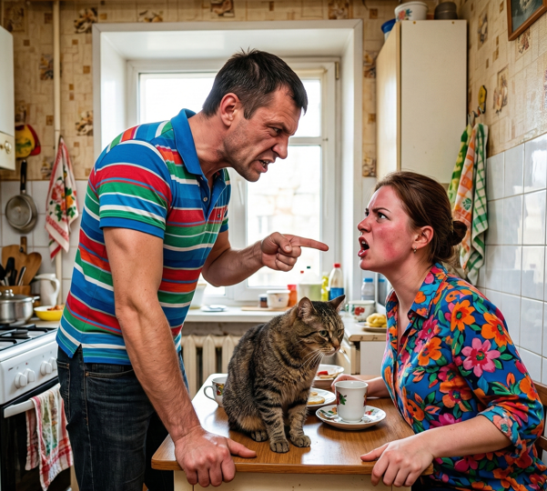 «Я всё решил, мы продаём твою двушку, а кота вышвырнем!» — заявил муж. Но его мать не знала, какой сюрприз им приготовил дед