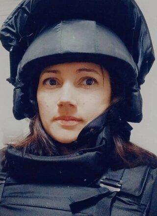    Майор Трофименко освоила управление БПЛА и тактическую медицину. Фото: Пресс-служба УМВД России по Сахалинской области