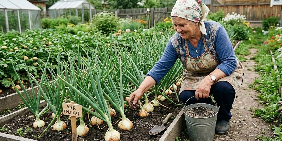 Все секреты выращивания лука репчатого для крупных головок которые хорошо хранятся!