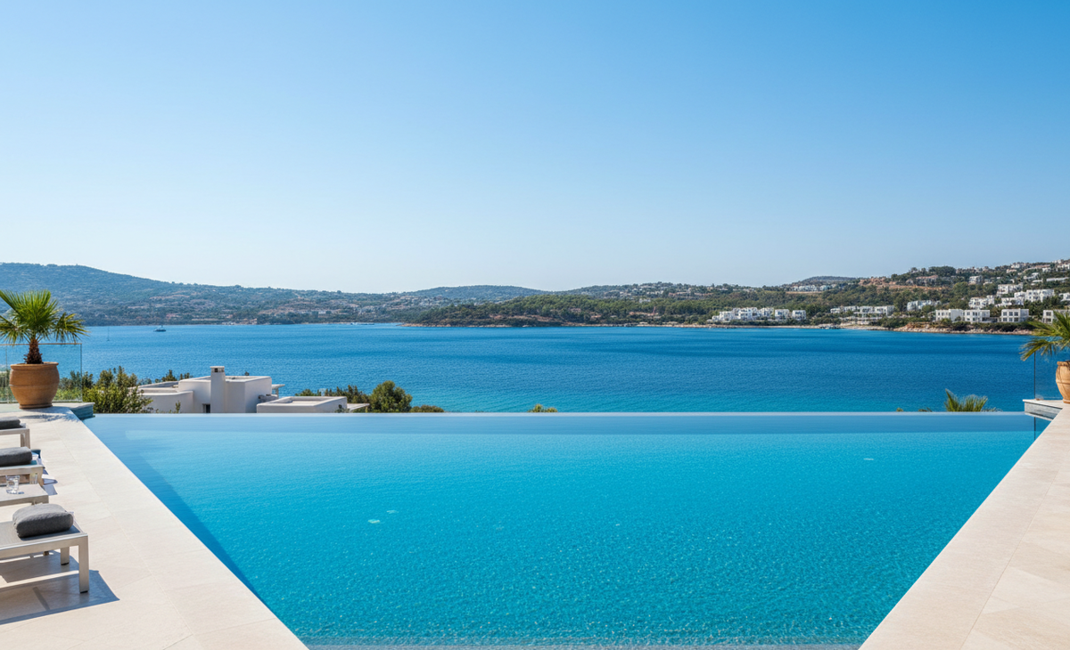 Элитный отель в Бодруме с видом на чистое Эгейское море, 2026 год.