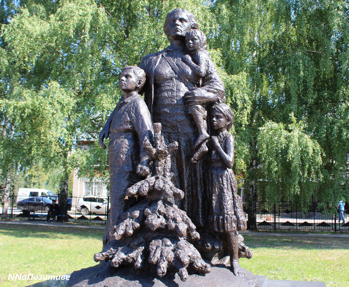 Памятник Матрене Вольской в Городце