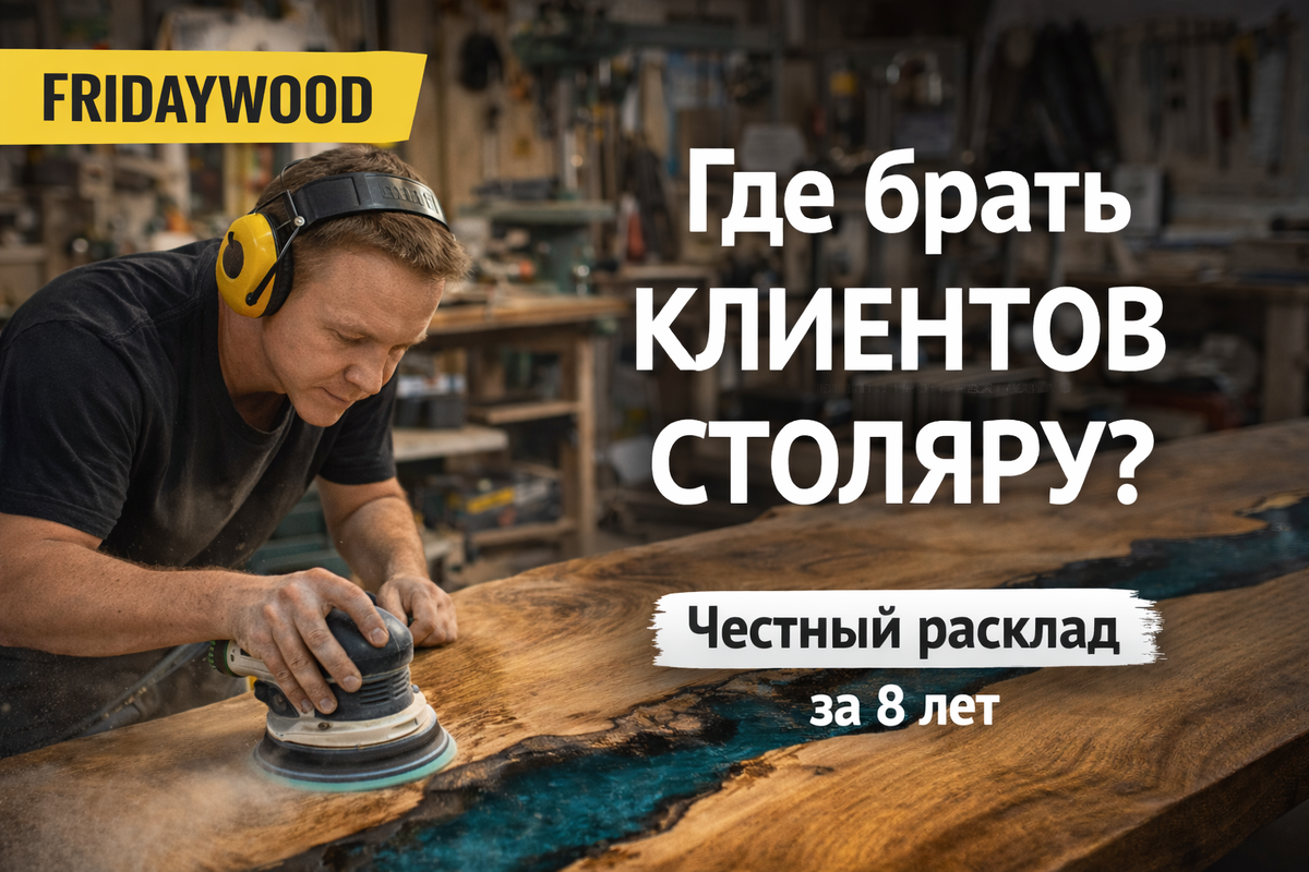 Где брать клиентов для столярной мастерской