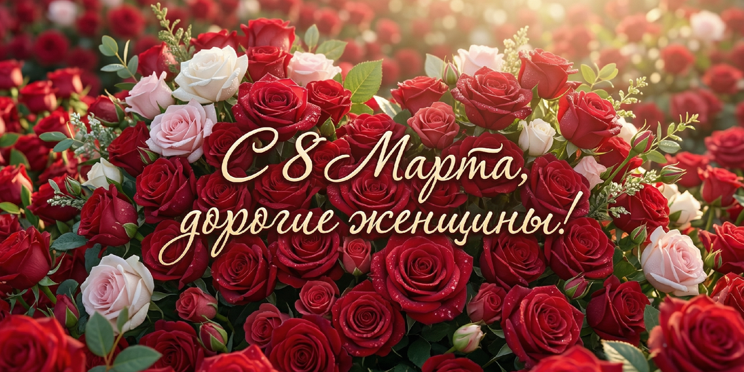 Дорогие, прекрасные женщины!