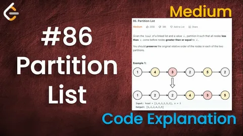 Рисунок: задача partition List