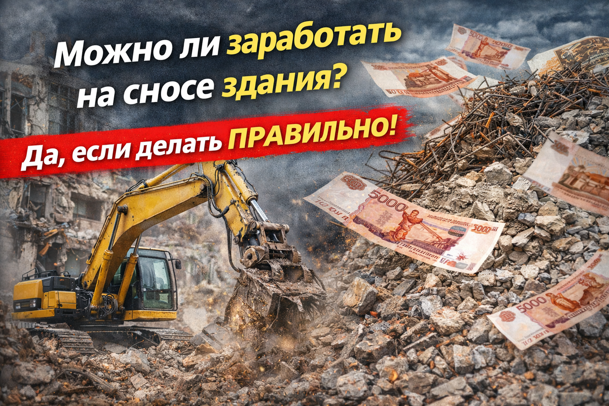 Демонтаж снос зданий - СТРОЙКОНСЬЕРЖ