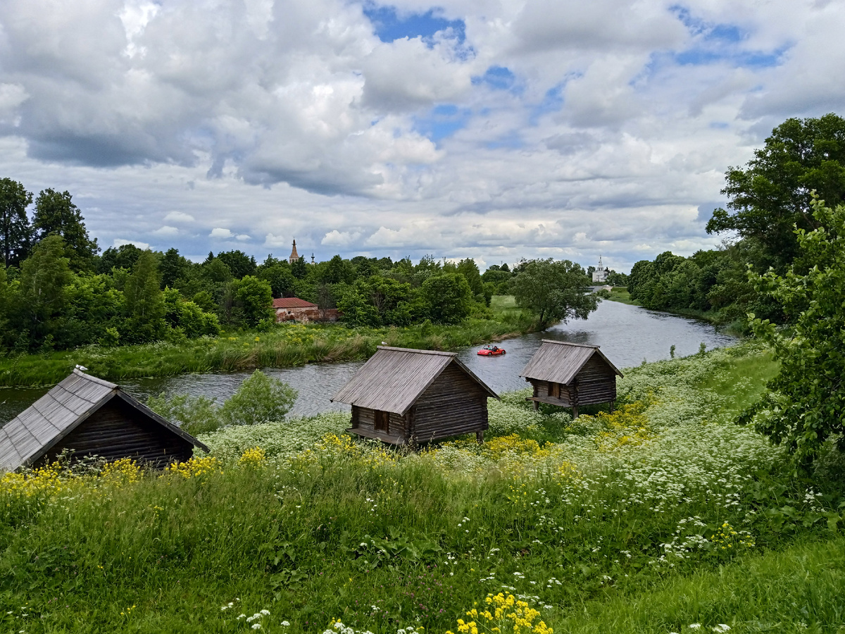 Вид на реку Каменку