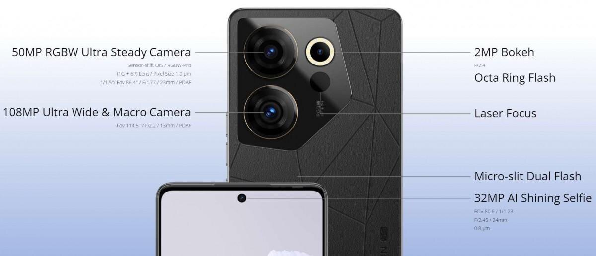 
Официальные прошивки на Tecno Camon 20 Premier 5G Android 17, 16 и 15 HiOS