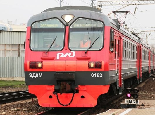    Электричка ЭД9М //Фото: пресс-служба администрации Ростова