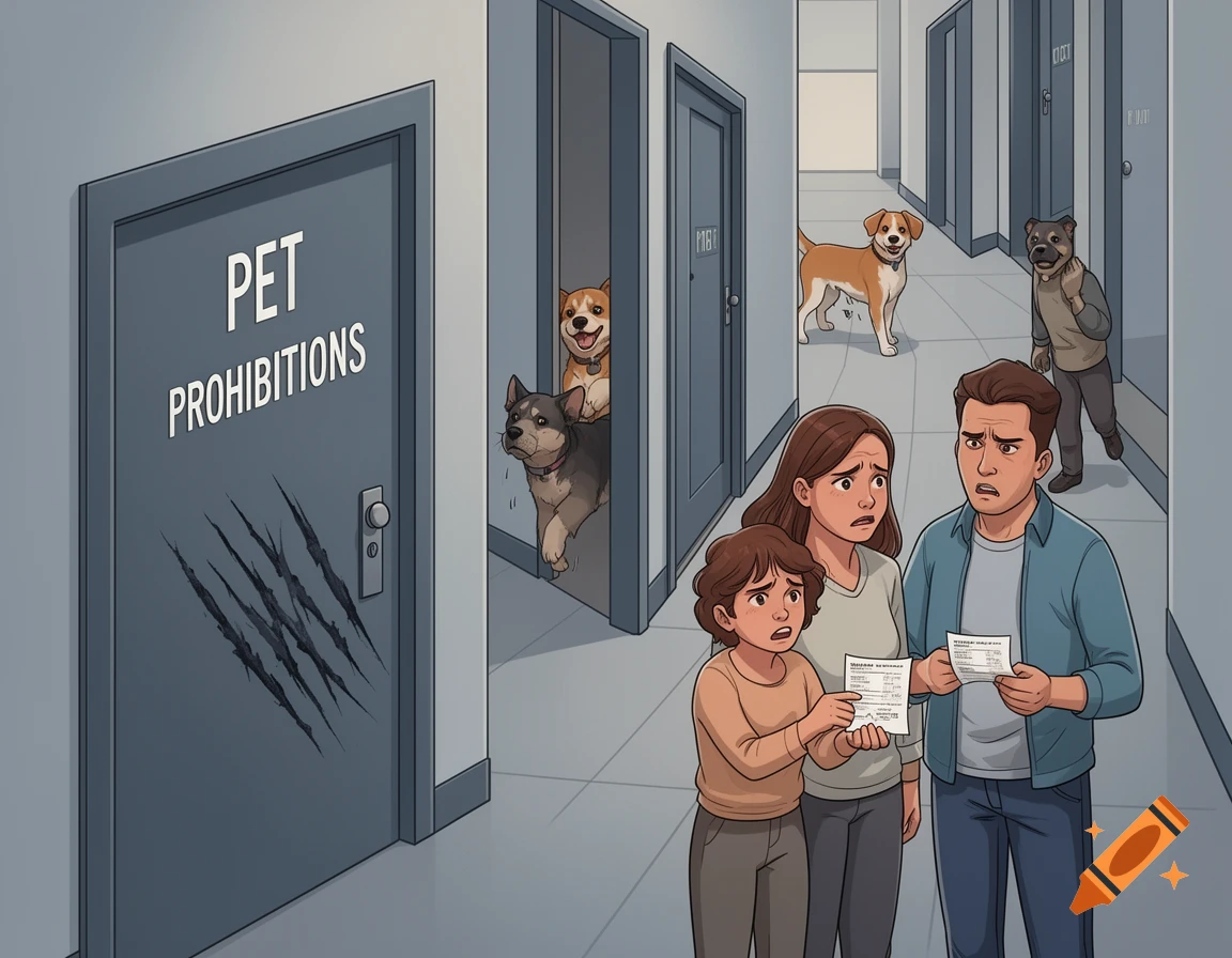 Следы когтей на двери в уборной» — это не название хоррора, а цитата из реального судебного решения.