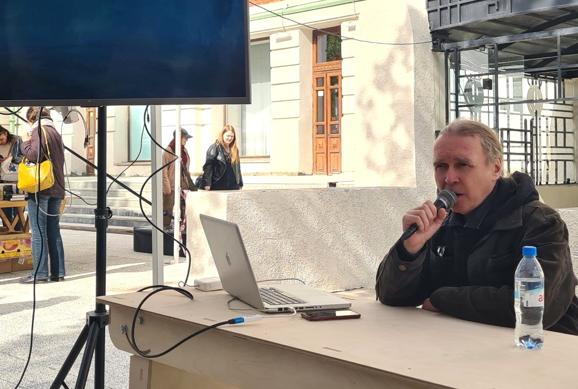 Алексей Коблов. Лекция «Мифы и легенды сибирского панка» на новосибирском фестивале "Новая книга" 30.05.2025