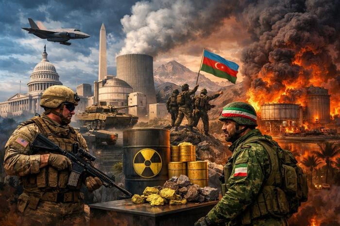 США готовят наземную операцию в Иране, Тегеран обратился к Баку. Обложка © Chat GPT
