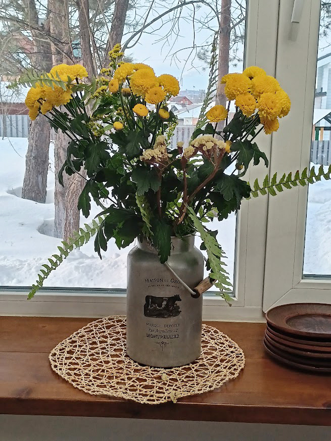 люблю желтые цветы )