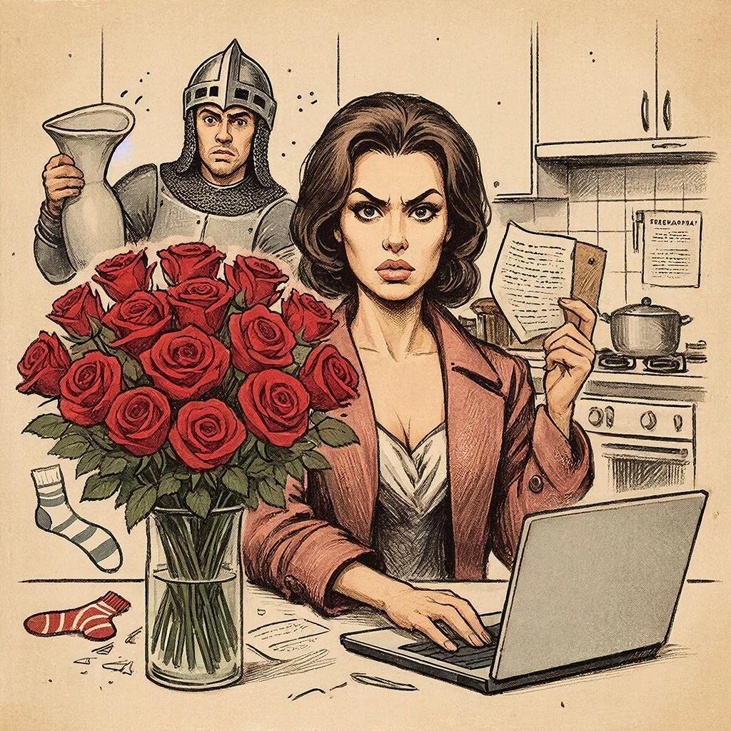 Рыцарь и Валькирия. 15 лет совместного полета над кухонным столом