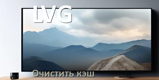 
Как на смарт телевизоре LVG очистить кэш браузера и приложений