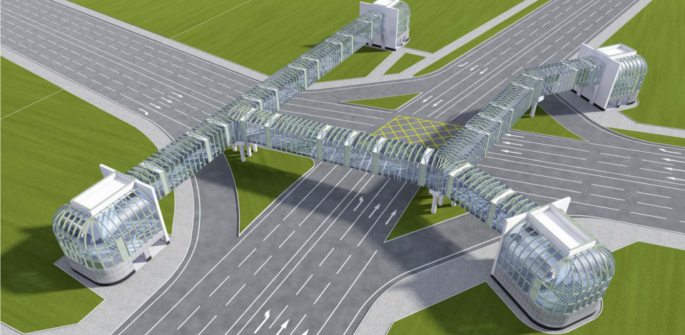     Сергей Собянин: надземный переход на севере Москвы свяжет три оживленные магистрали