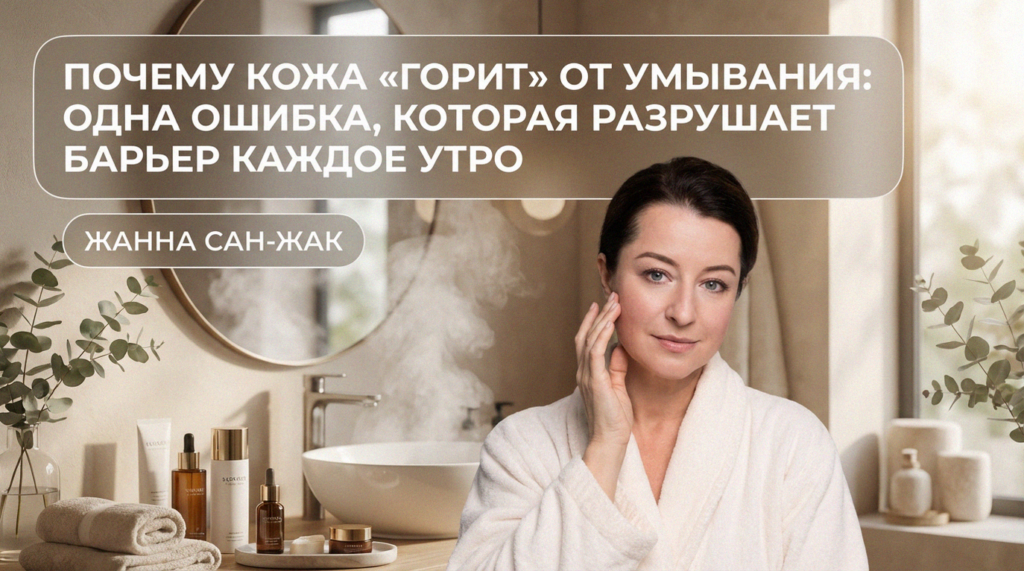    Умывание может навредить. Разбираем, почему кожа стягивается и краснеет, и как поменять привычку, чтобы барьер восстановился за неделю. boringband38