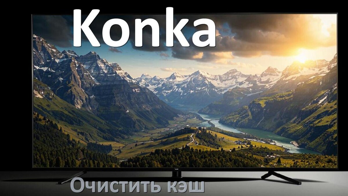 
Как в смарт телевизоре Konka очистить кэш браузера и приложений