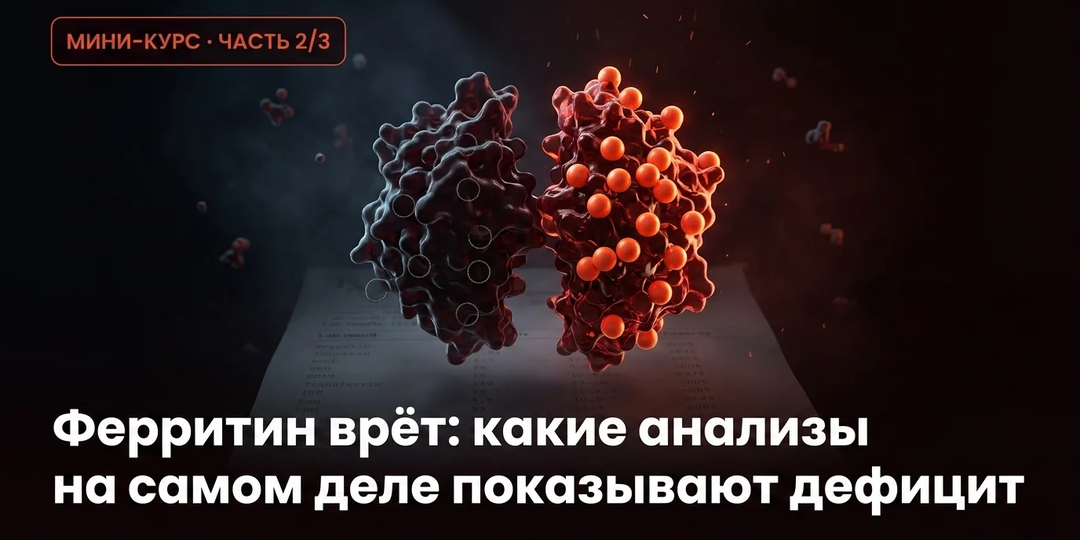 Ферритин врёт: какие анализы на самом деле показывают дефицит