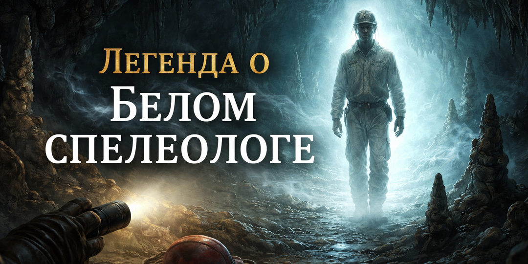 Легенда о Белом спелеологе