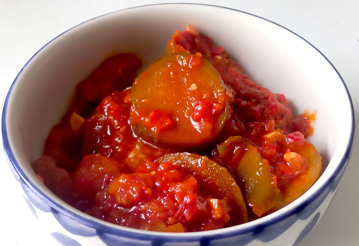 «Тещин язык», приготовленный донецкими бабушками