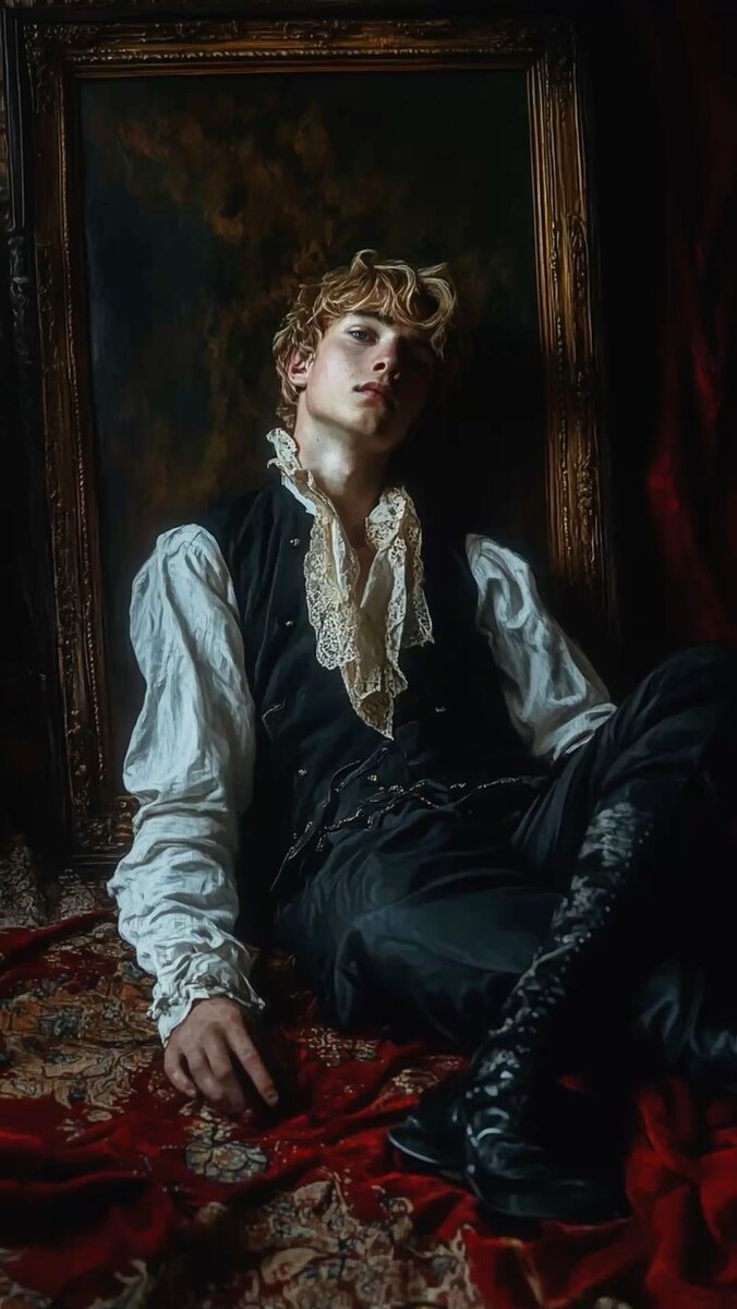 Немного ИИшный Дориан Грей из Пинтерест