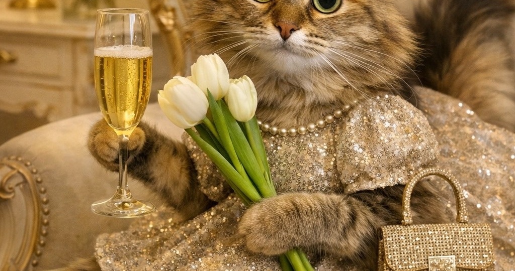 💐С МЕЖДУНАРОДНЫМ ЖЕНСКИМ ДНЁМ 8 МАРТА ОТ КОТИКОВ!🎉🐈