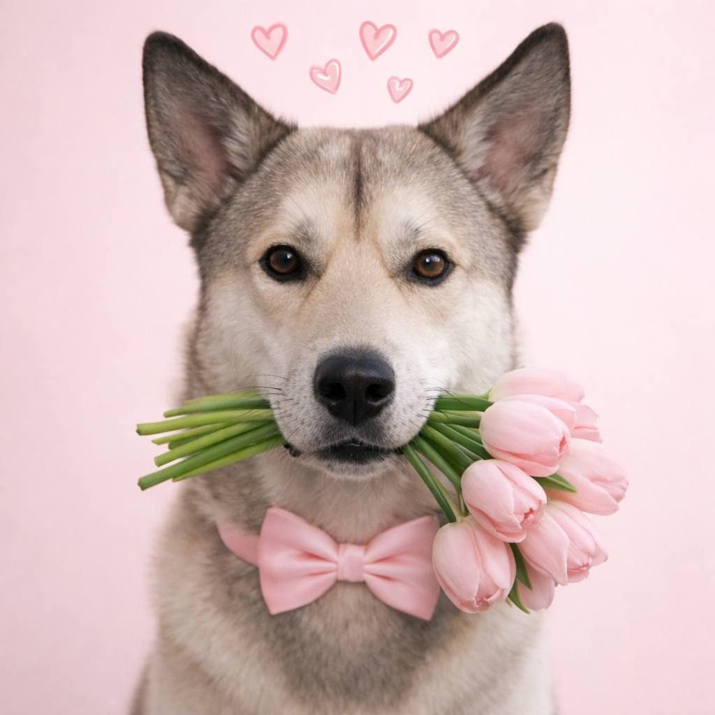 Цветы от нашего любимого Денчика