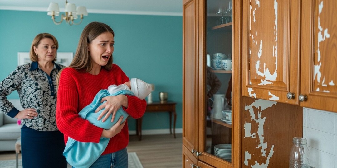 Вернулась из роддома в пустую квартиру