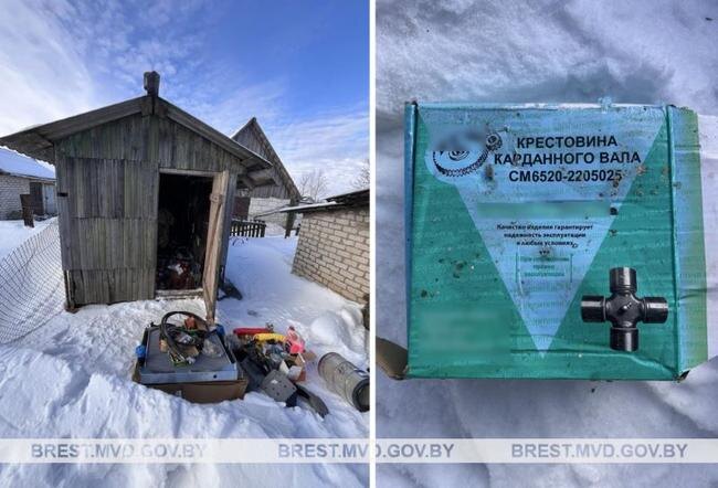 Вещдоки вменяемого сельчанину преступления