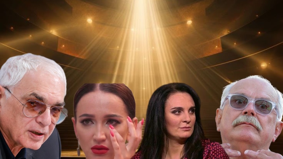 Когда Михалков проходится катком по фамилиям, начинается уже не светская дискуссия а жесткая трепка