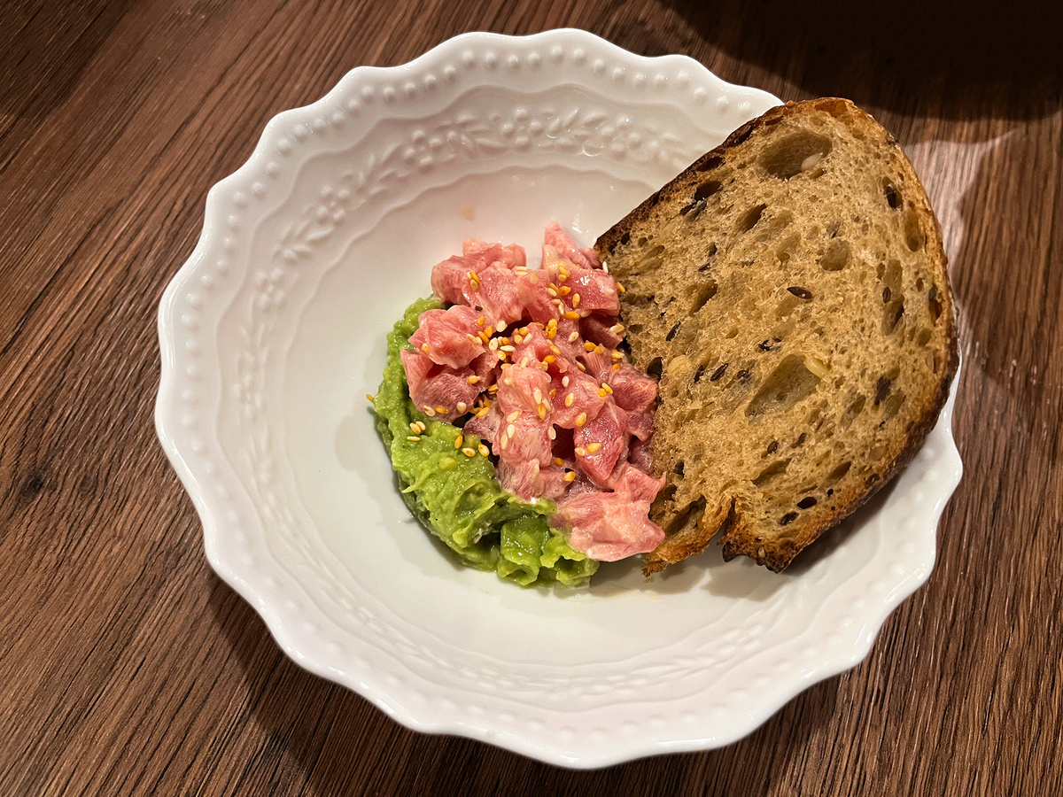 Тар-тар тунец – 250 рублей →