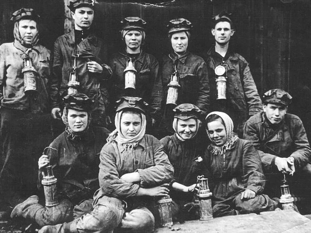 Шахта «Карбонит», Ворошиловградская область, Украинская ССР. 