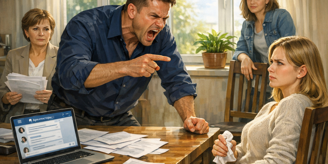 План развалился