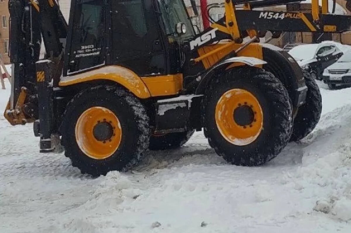    За сутки с улиц Тулы вывезли свыше 4,6 тыс. кубометров снега