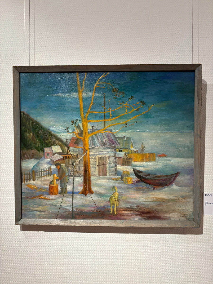 Выставка Аллы Цыбиковой в НГХМ, Новосибирск, март 2026