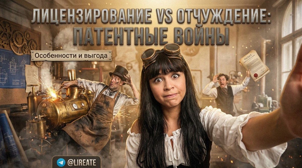    Патенты и лицензирование интеллектуальной собственности Лирейт